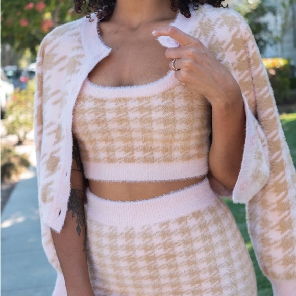 For Love and Lemons cardigan and tank set - Picture 2 of 13